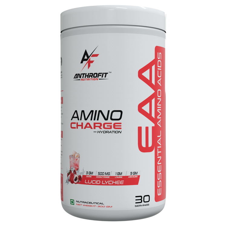 Anthrofit EAA+BCAA | 30 Servings| Fastest Muscle Recovery | Maximized Workout Performance |BCAA For Men | BCAA Supplements For Men & Women | 10g Serving with Ideal 2:1:1 Ratio + Muscle Activators + Electrolytes + Hydration
